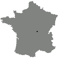 Carte de localisation du circuit du Bourbonnais