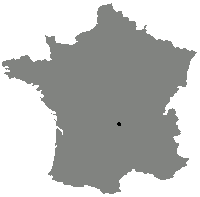 Carte de localisation du circuit de Charade